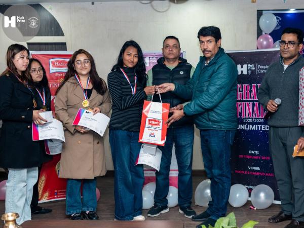 Nebico supporting in making the Hult Prize at People’s Campus On-Campus Finale a grand success!